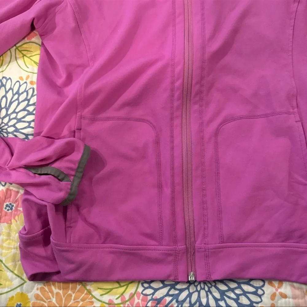 Women’s large Oakley full zip purple jacket - Picture 2 of 4